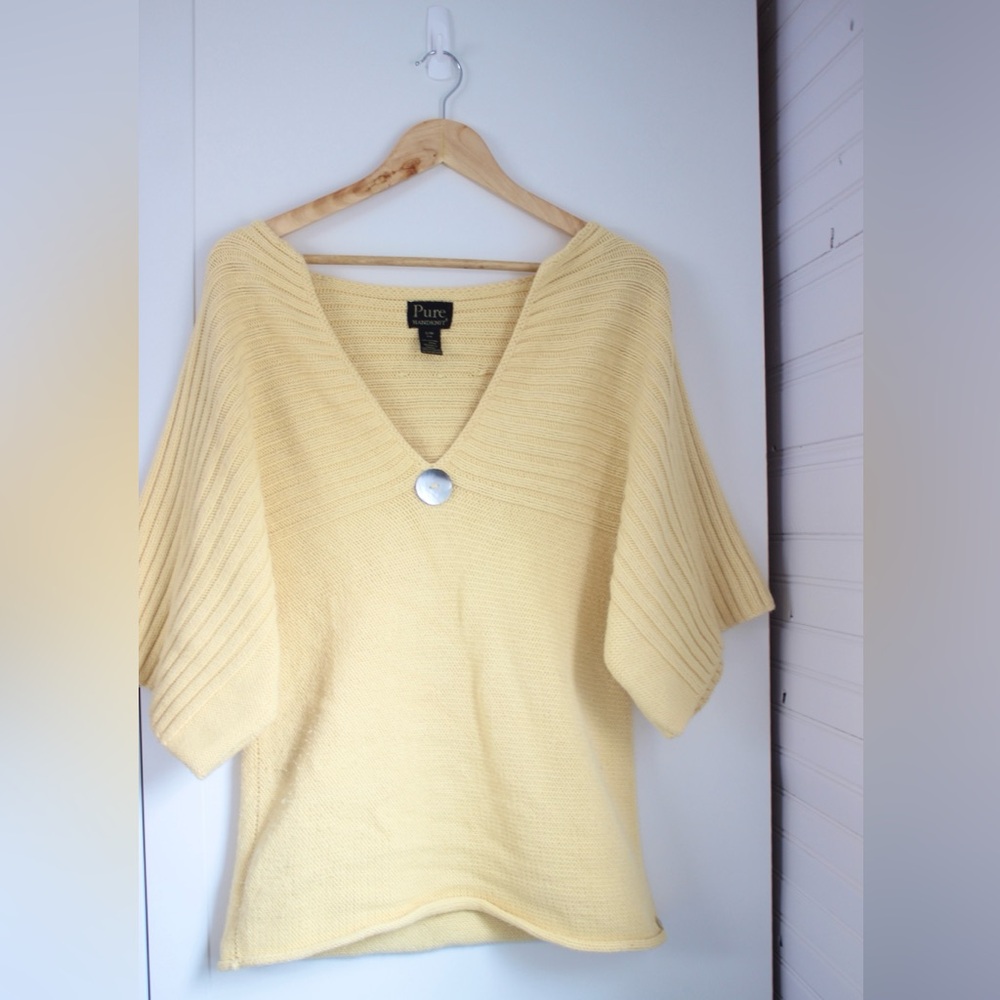 Pur Women's Yellow Sweater